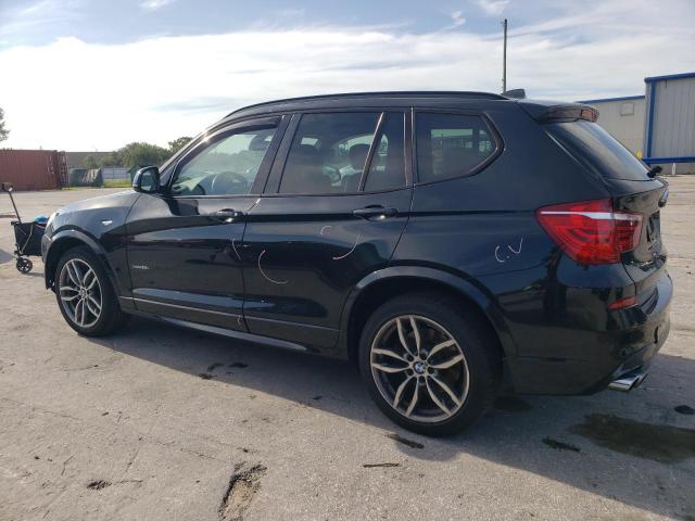 5UXWX9C56G0D78627 - 2016 BMW X3 XDRIVE28I BLACK photo 2