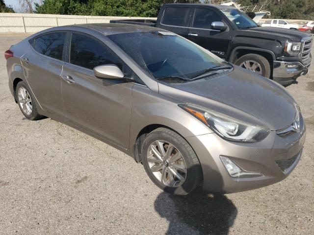 5NPDH4AE6FH561911 - 2015 HYUNDAI ELANTRA SE GRAY photo 4