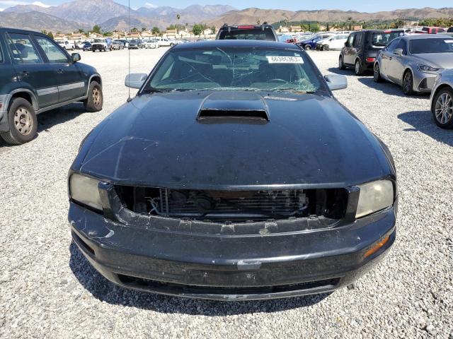 1ZVFT80NX65117430 - 2006 FORD MUSTANG BLACK photo 5