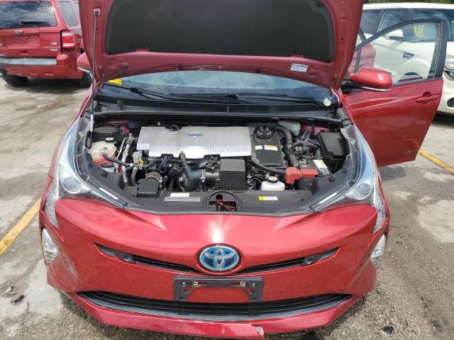 JTDKARFU7H3530772 - 2017 TOYOTA PRIUS 红色 照片 11
