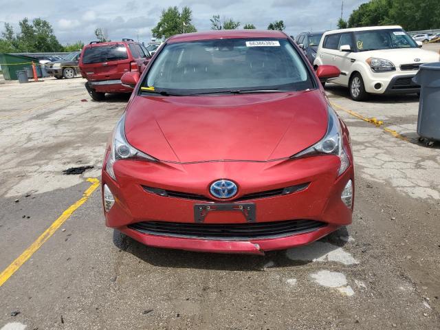 JTDKARFU7H3530772 - 2017 TOYOTA PRIUS 红色 照片 5