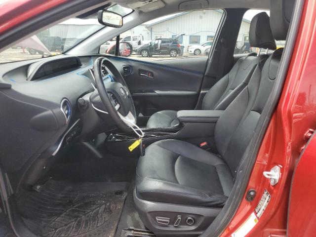 JTDKARFU7H3530772 - 2017 TOYOTA PRIUS 红色 照片 7