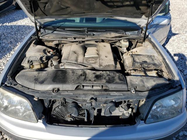 JT8BH28F9W0115175 - 1998 LEXUS LS 400 SILVER photo 11