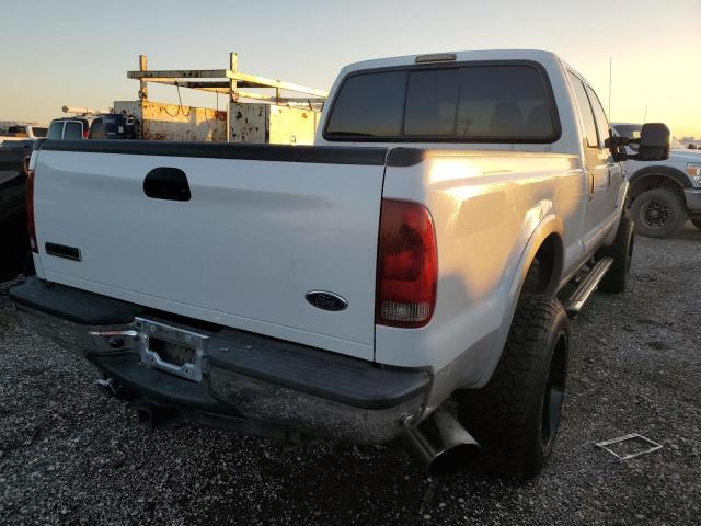 1FTWW31P15EC86540 - 2005 FORD F350 SRW SUPER DUTY WHITE photo 4