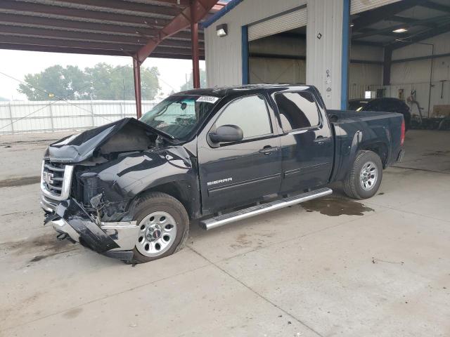 3GTP2VE34BG117538 - 2011 GMC SIERRA K1500 SLE BLACK photo 1