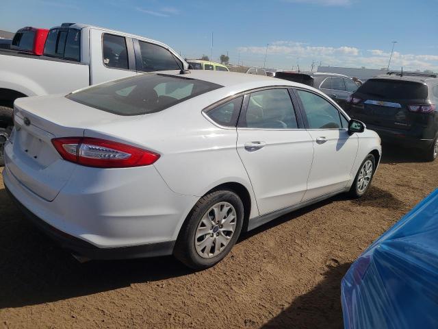 1FA6P0G74E5351017 - 2014 FORD FUSION S WHITE photo 3