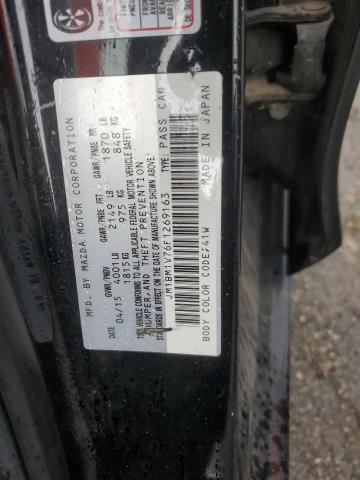 JM1BM1V76F1269163 - 2015 MAZDA 3 TOURING BLACK photo 12