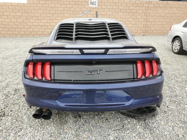 1FA6P8CF3J5104965 - 2018 FORD MUSTANG GT BLUE photo 6