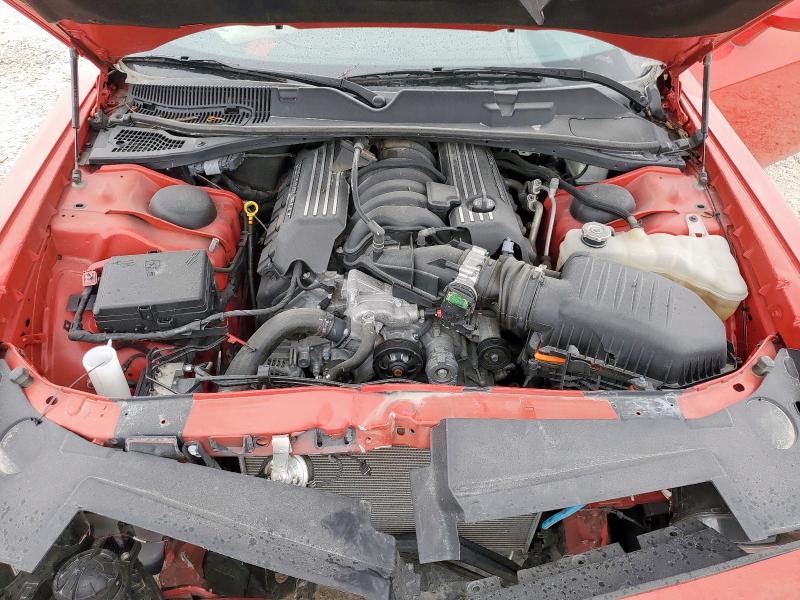 2C3CDZFJ2NH254015 - 2022 DODGE CHALLENGER R/T SCAT PACK RED photo 11