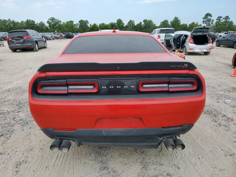 2C3CDZFJ2NH254015 - 2022 DODGE CHALLENGER R/T SCAT PACK RED photo 6