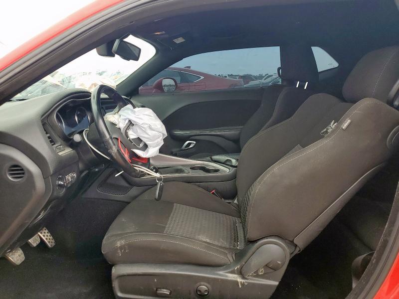 2C3CDZFJ2NH254015 - 2022 DODGE CHALLENGER R/T SCAT PACK RED photo 7