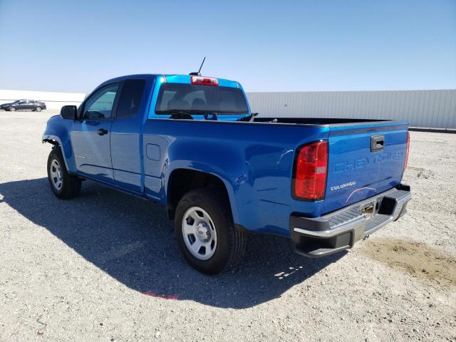 1GCHSBEA9M1173347 - 2021 CHEVROLET COLORADO BLUE photo 2