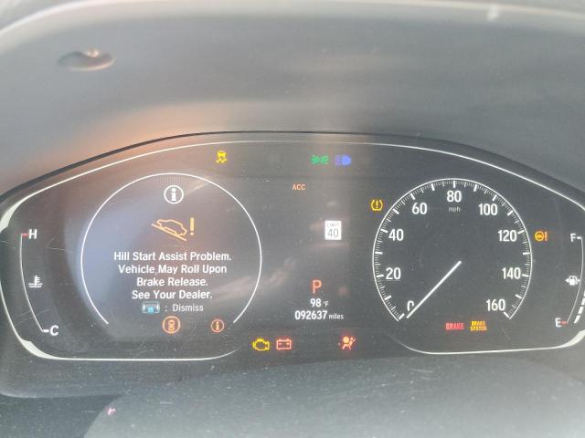 1HGCV1F5XJA010541 - 2018 HONDA ACCORD EXL BLACK photo 9