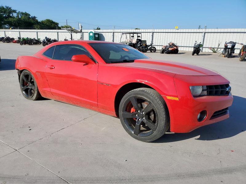 2G1FC1ED6B9118185 - 2011 CHEVROLET CAMARO LT წითელი ფოტო 4