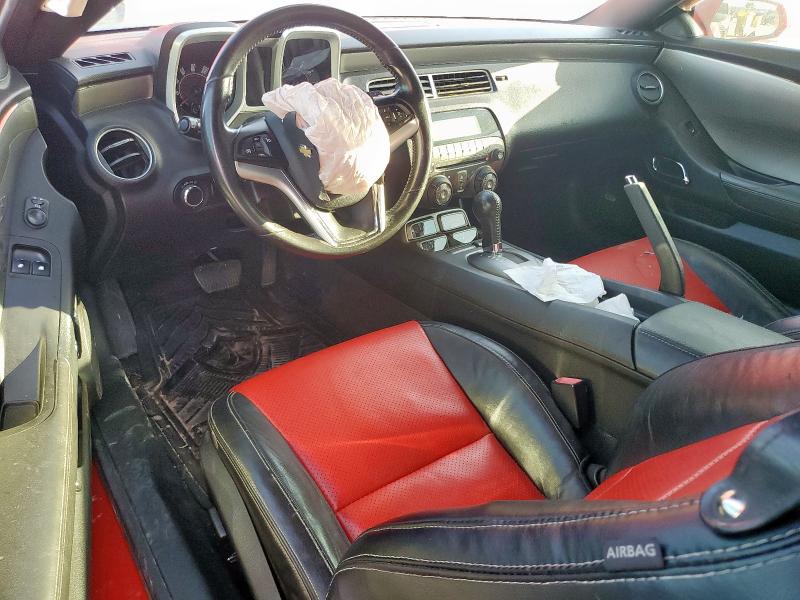 2G1FC1ED6B9118185 - 2011 CHEVROLET CAMARO LT წითელი ფოტო 8