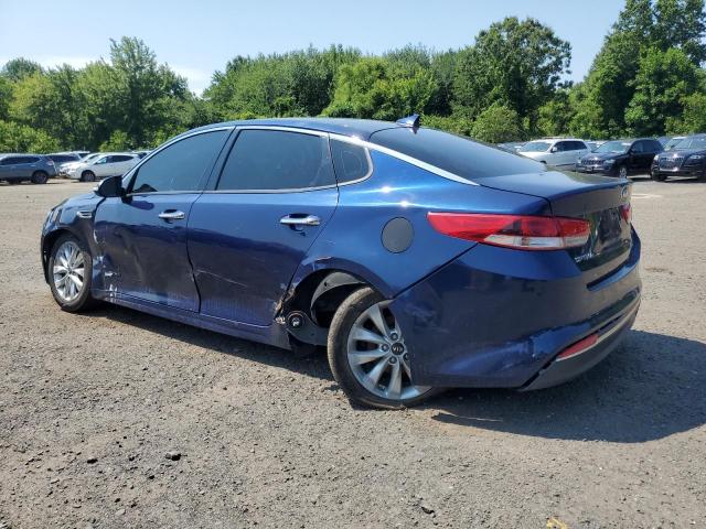 5XXGU4L33JG197567 - 2018 KIA OPTIMA EX BLUE photo 2