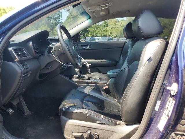 5XXGU4L33JG197567 - 2018 KIA OPTIMA EX BLUE photo 7