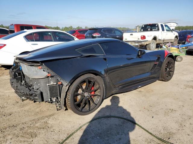 1G1YW2D79H5103672 - 2017 CHEVROLET CORVETTE GRAND SPORT 1LT BLACK photo 3