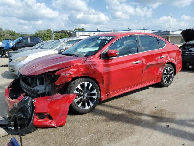 3N1AB7AP2GY276928 - 2016 NISSAN SENTRA S RED photo 1