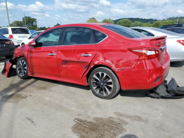 3N1AB7AP2GY276928 - 2016 NISSAN SENTRA S RED photo 2