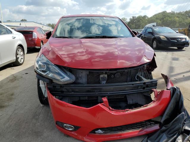 3N1AB7AP2GY276928 - 2016 NISSAN SENTRA S RED photo 5