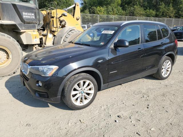 5UXWY3C53F0E95669 - 2015 BMW X3 XDRIVE28D BLACK photo 1