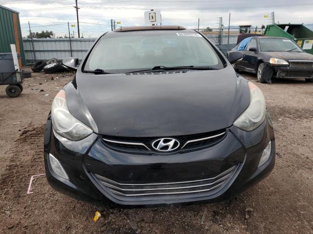 5NPDH4AE7DH381186 - 2013 HYUNDAI ELANTRA GLS BLACK photo 5