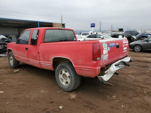 2GTEK19K6N1536781 - 1992 GMC SIERRA K1500 RED photo 2