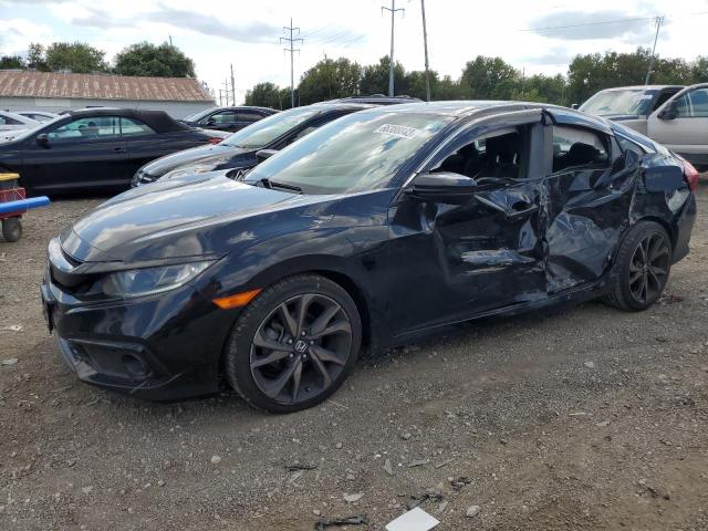 2HGFC2F89KH545849 - 2019 HONDA CIVIC SPORT შავი ფოტო 1