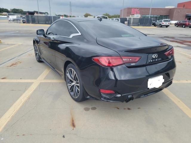 JN1CV7EL5HM320111 - 2017 INFINITI Q60 BASE BLACK photo 3