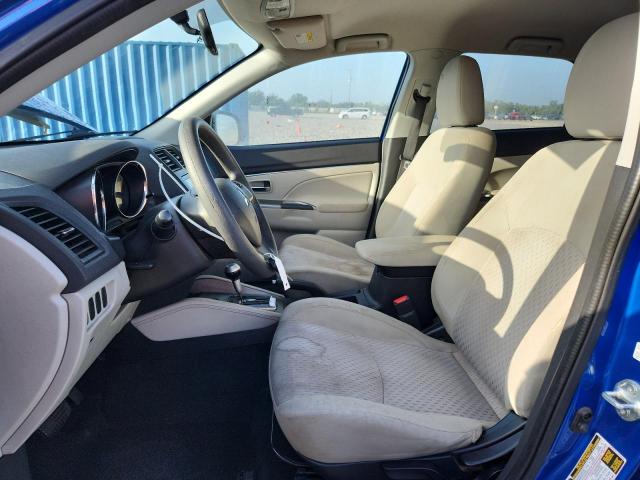 JA4AP3AU0JU004637 - 2018 MITSUBISHI OUTLANDER ES BLUE photo 7