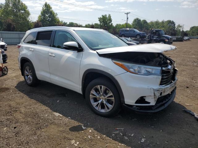 5TDJKRFH1FS207891 - 2015 TOYOTA HIGHLANDER XLE 白色 照片 4