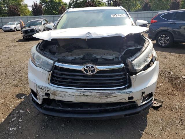 5TDJKRFH1FS207891 - 2015 TOYOTA HIGHLANDER XLE 白色 照片 5