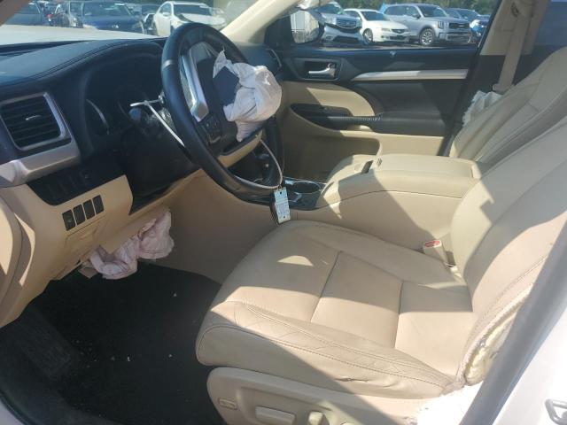 5TDJKRFH1FS207891 - 2015 TOYOTA HIGHLANDER XLE 白色 照片 7