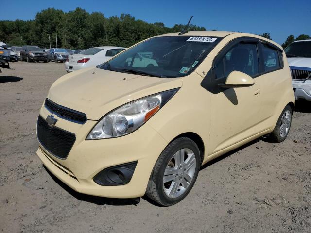 KL8CD6S93DC586433 - 2013 CHEVROLET SPARK 1LT YELLOW photo 1