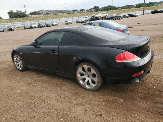 WBAEH73425B191970 - 2005 BMW 645 CI AUTOMATIC BLACK photo 2