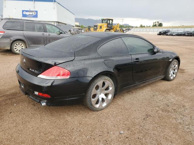 WBAEH73425B191970 - 2005 BMW 645 CI AUTOMATIC BLACK photo 3