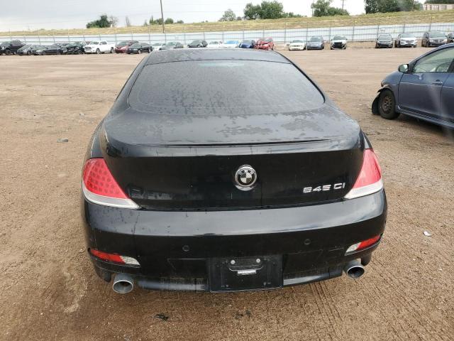 WBAEH73425B191970 - 2005 BMW 645 CI AUTOMATIC BLACK photo 6