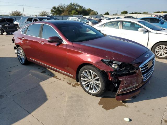 KMHGN4JE8HU171970 - 2017 GENESIS G80 BASE BURGUNDY photo 4