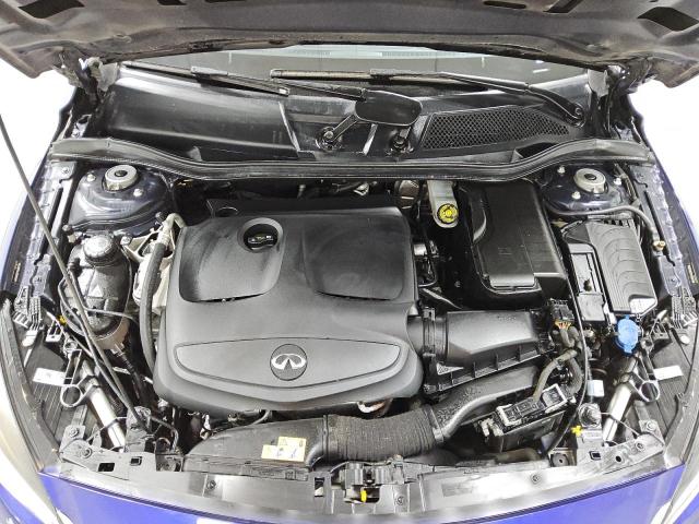 SJKCH5CP1HA021180 - 2017 INFINITI QX30 BASE Կապույտ լուսանկար 11