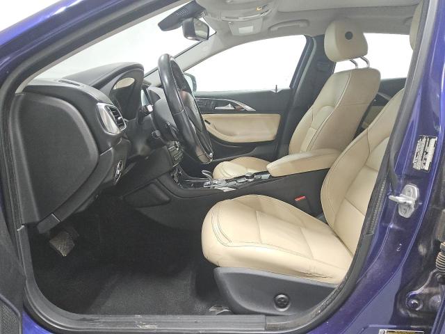 SJKCH5CP1HA021180 - 2017 INFINITI QX30 BASE Կապույտ լուսանկար 7