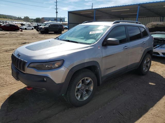 1C4PJMBX4KD283026 - 2019 JEEP CHEROKEE TRAILHAWK SILVER photo 1