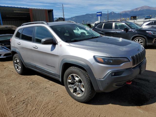 1C4PJMBX4KD283026 - 2019 JEEP CHEROKEE TRAILHAWK SILVER photo 4