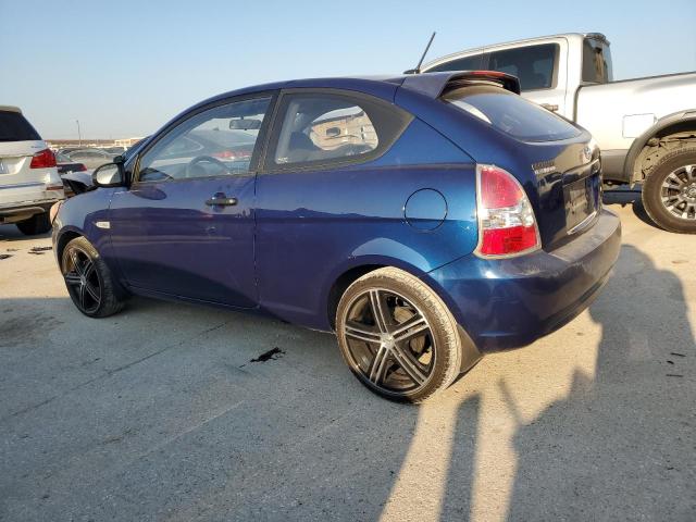 KMHCM36C39U124057 - 2009 HYUNDAI ACCENT GS BLUE photo 2