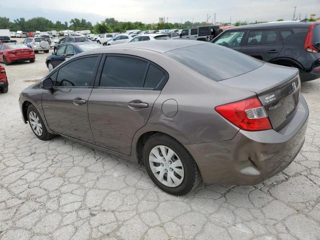 JHMFB2F52CS003315 - 2012 HONDA CIVIC LX GRAY photo 2