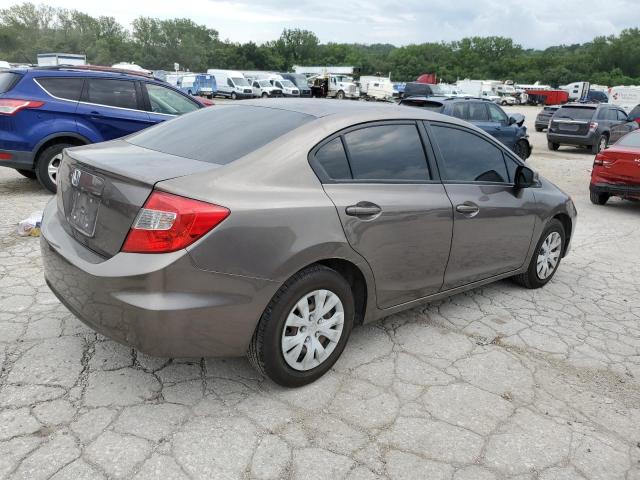 JHMFB2F52CS003315 - 2012 HONDA CIVIC LX GRAY photo 3