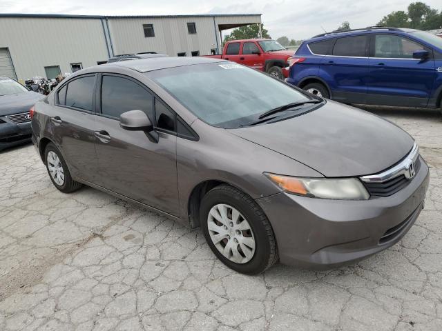 JHMFB2F52CS003315 - 2012 HONDA CIVIC LX GRAY photo 4