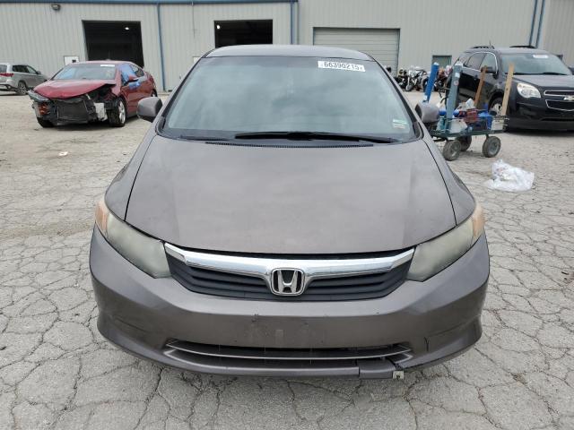 JHMFB2F52CS003315 - 2012 HONDA CIVIC LX GRAY photo 5
