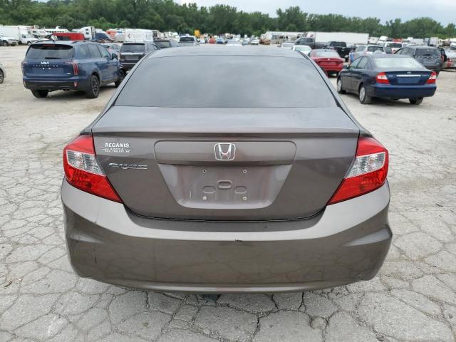 JHMFB2F52CS003315 - 2012 HONDA CIVIC LX GRAY photo 6