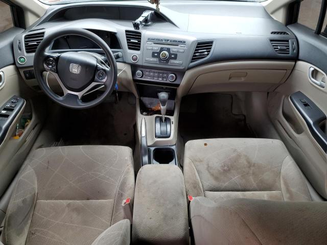 JHMFB2F52CS003315 - 2012 HONDA CIVIC LX GRAY photo 8